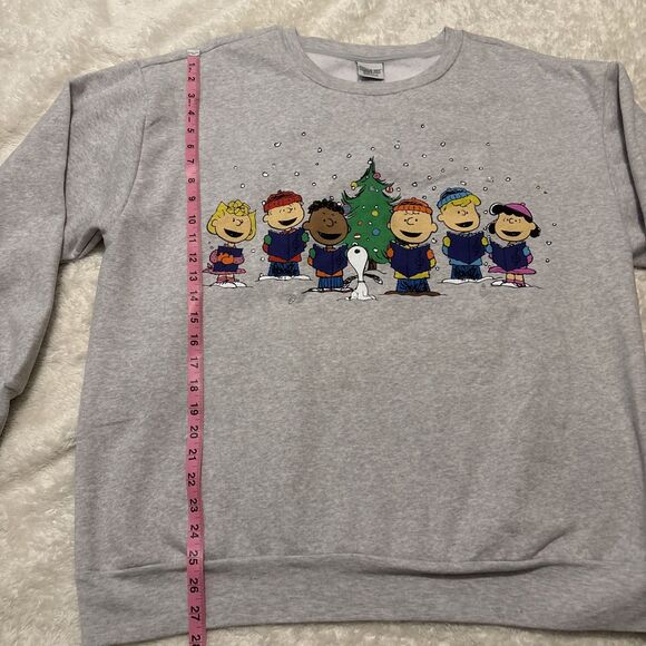 Peanuts Charlie Brown Light-Up Holiday Crewneck Sweatshirt Size XXL - Picture 9 of 16